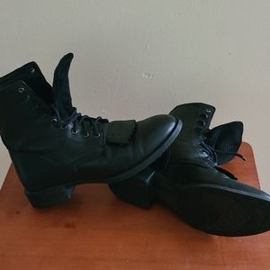 Arait Black lace up boots